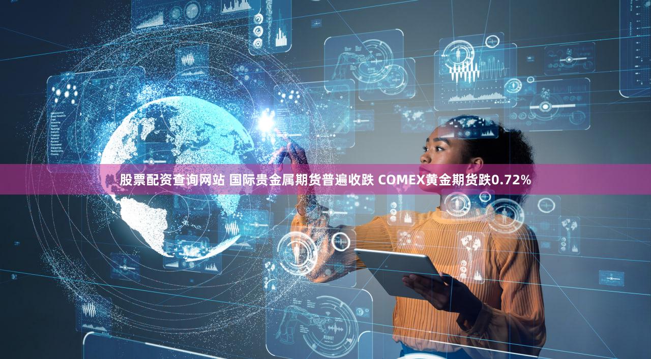 股票配资查询网站 国际贵金属期货普遍收跌 COMEX黄金期货跌0.72%