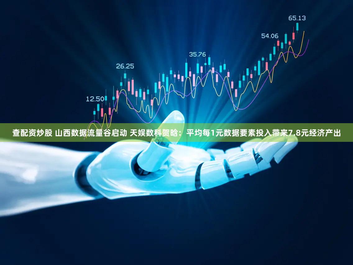 查配资炒股 山西数据流量谷启动 天娱数科贺晗:平均每1元数据要素投入带来7.8元经济产出