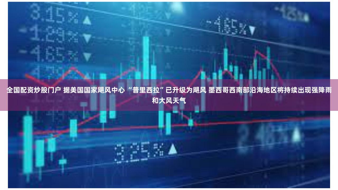 全国配资炒股门户 据美国国家飓风中心 “普里西拉”已升级为飓风 墨西哥西南部沿海地区将持续出现强降雨和大风天气