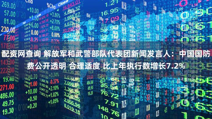 配资网查询 解放军和武警部队代表团新闻发言人：中国国防费公开透明 合理适度 比上年执行数增长7.2%